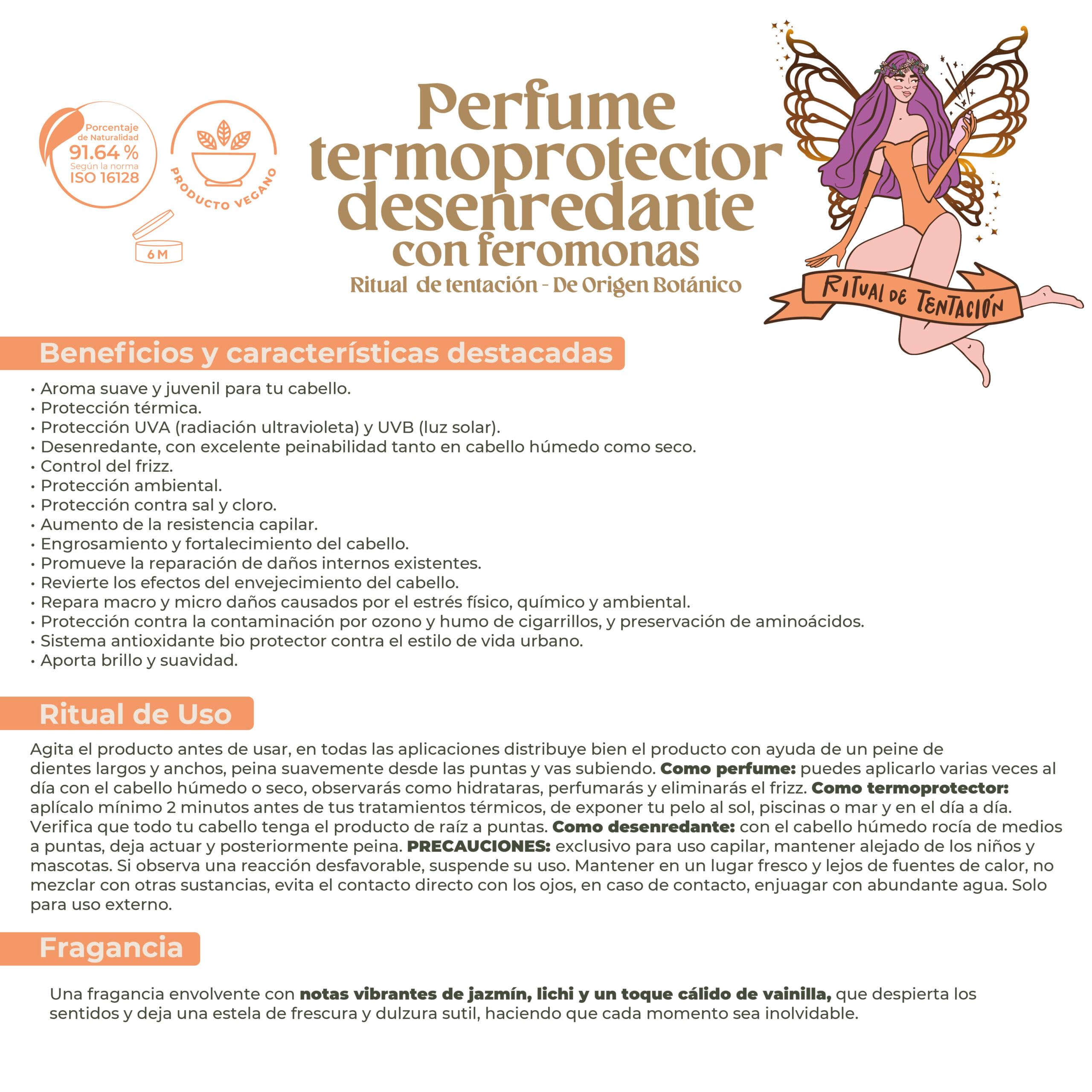 Origen Botánico jasmine vanilla aroma enhances daily hair ritual