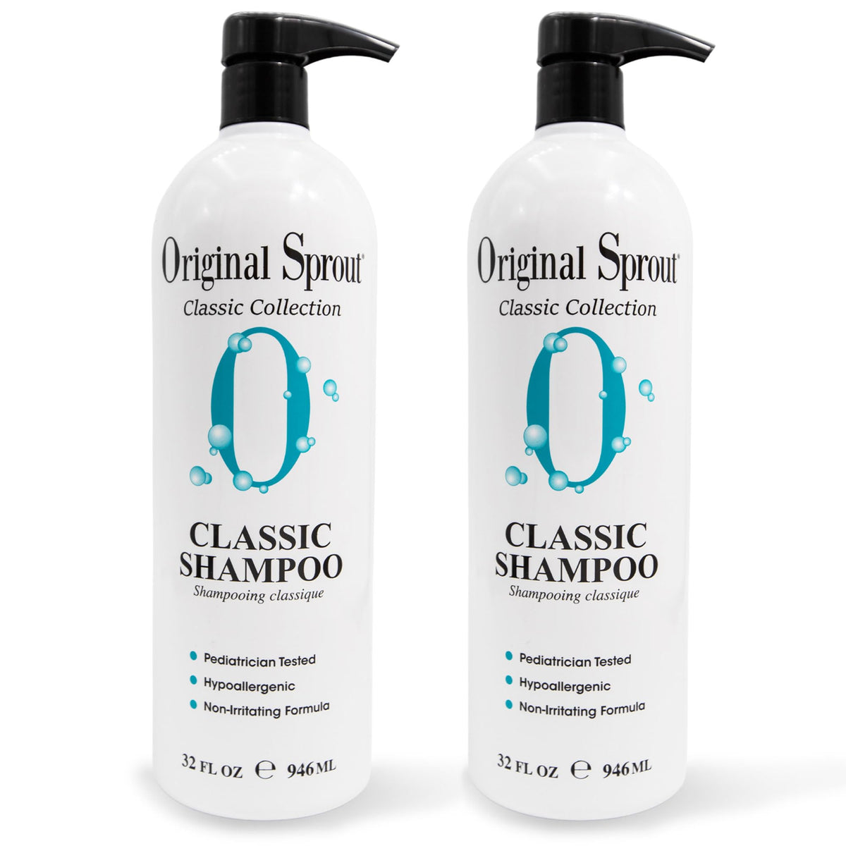 Original Sprout Classic Shampoo bottle for all hair types, 32 oz.
