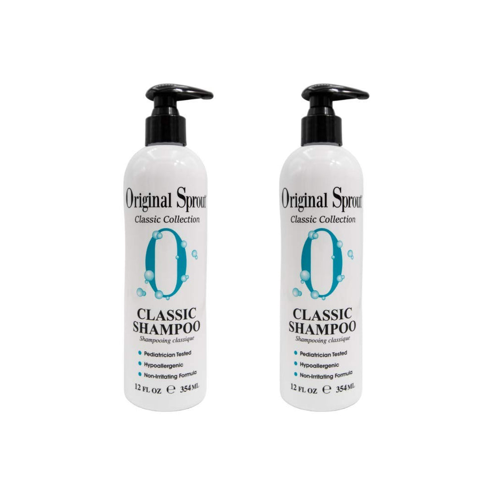 Original Sprout Classic Shampoo bottle front view for gentle daily cleansing