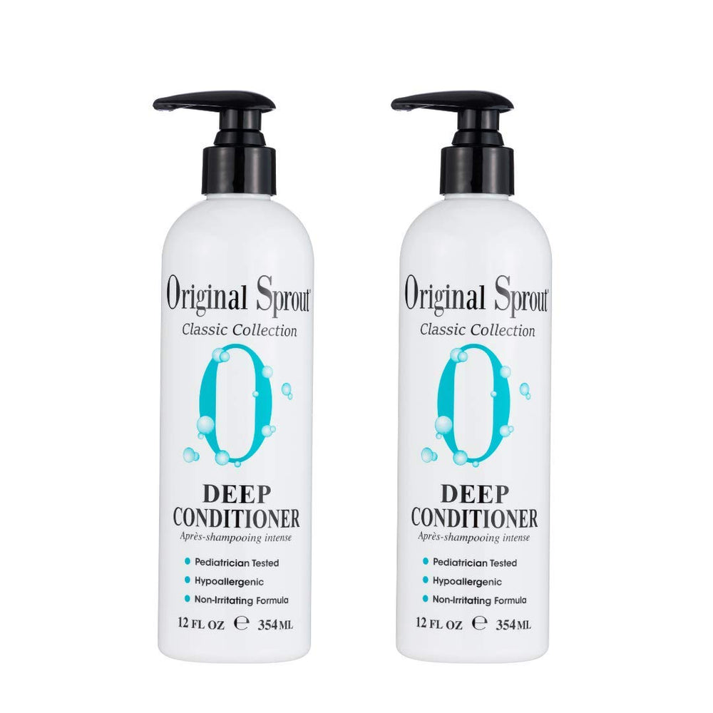 Original Sprout Deep Conditioner bottle, vegan and cruelty-free hair nourishment.