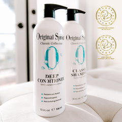 Original Sprout Deep Conditioner bottle back with usage directions and pH
