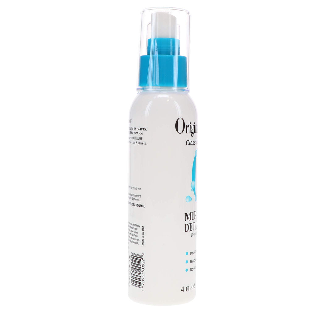 Original Sprout Miracle Detangler used on a child's hair to reduce knots and tangle.