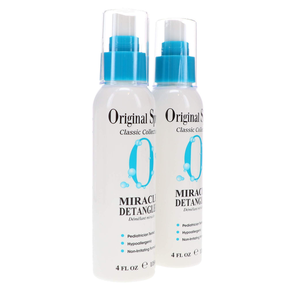 Original Sprout Miracle Detangler finished with soft, manageable hair and shine.