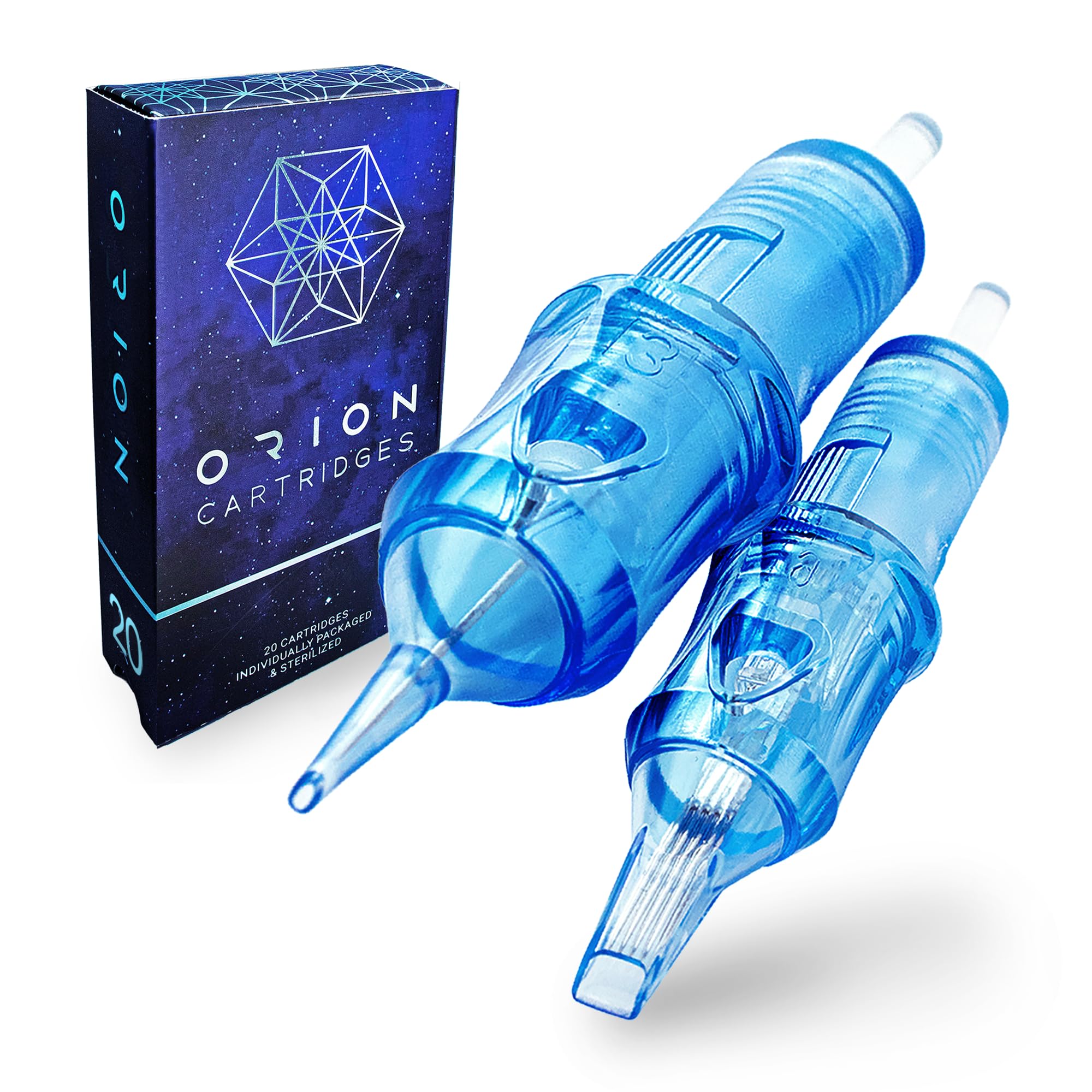 Orion Cartridges box20 front view for quick setup during sessions