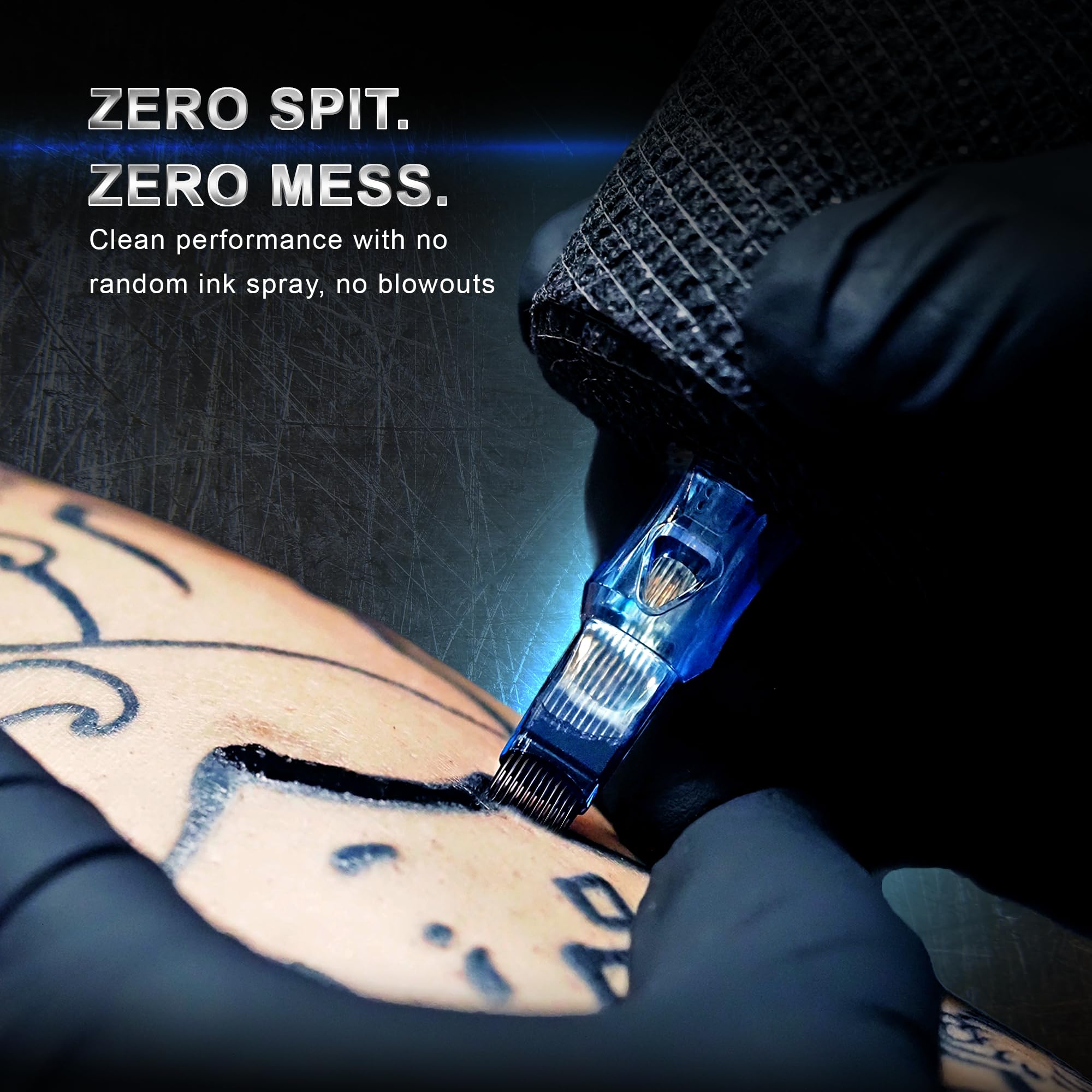 Orion Tattoo Cartridges size 9rl cartridge for broader liner work.