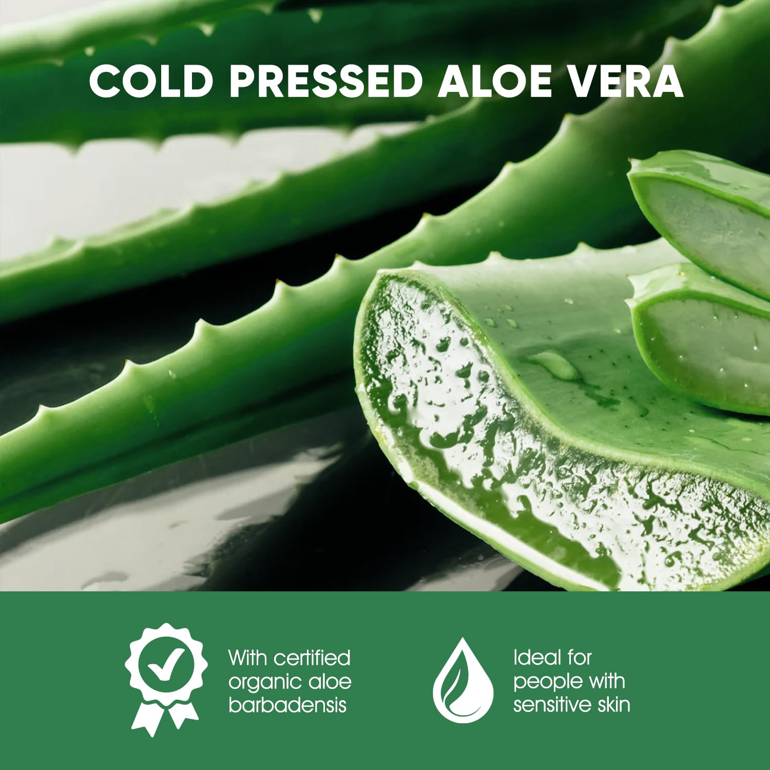 ORISO Aloe Vera Gel soothes bug bites and minor irritations