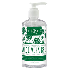 ORISO Aloe Vera Gel with cold-pressed aloe calms irritated skin