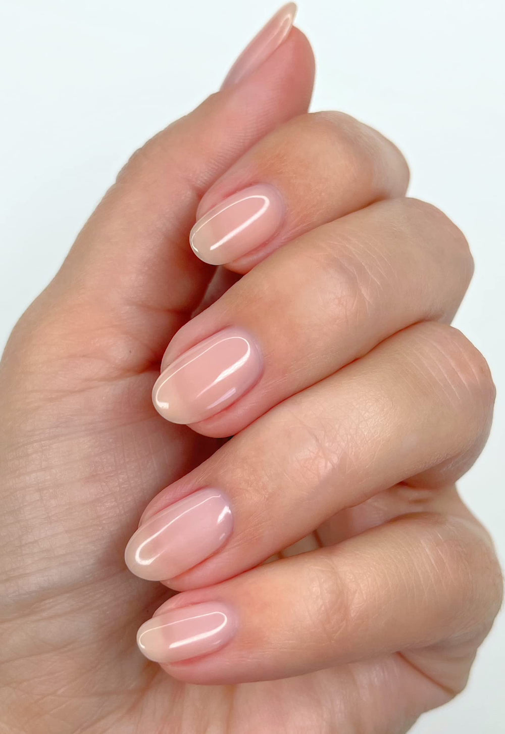 Orly GelFX Builder Concealer in action to lengthen and conceal