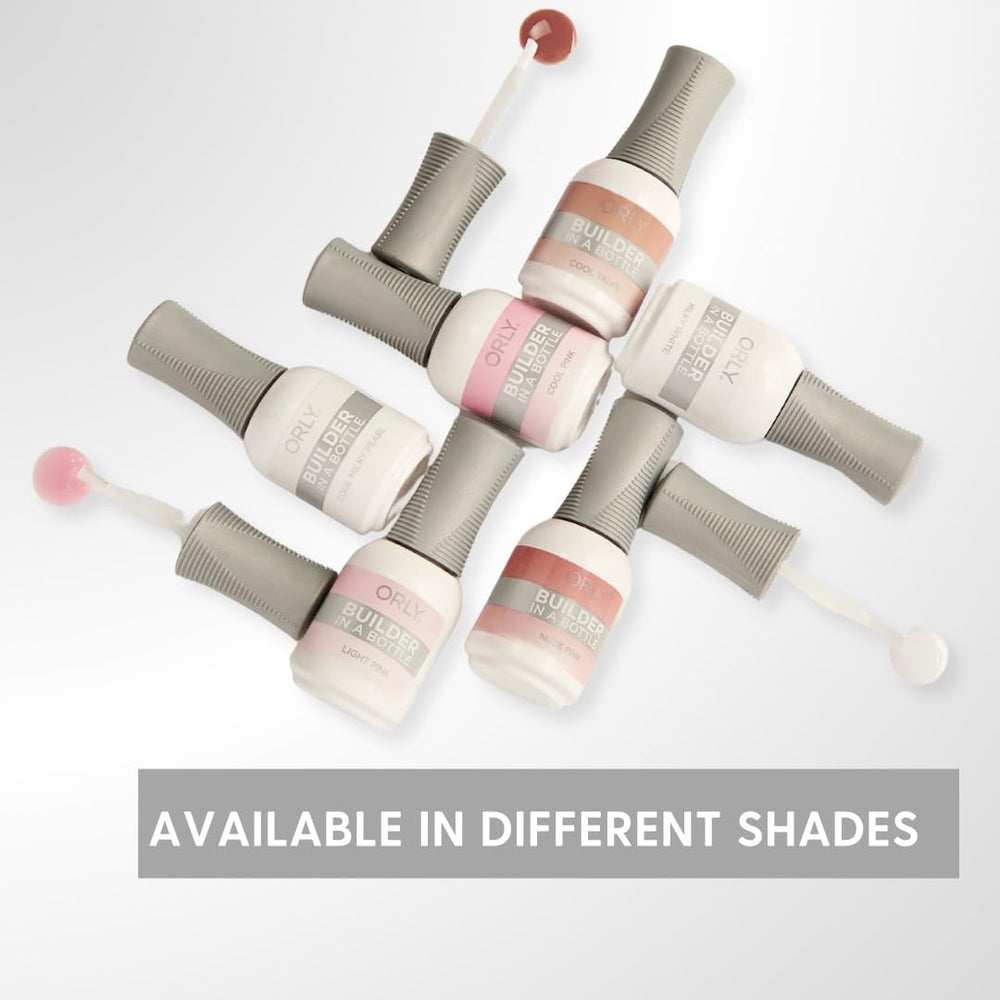 Orly GELFX Builder Milky White cruelty-free formula, made in the USA.