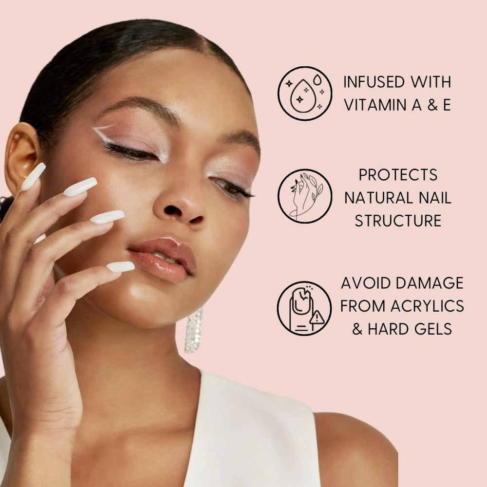 Orly GELFX Nude Pink manicure prep with professional tool setup