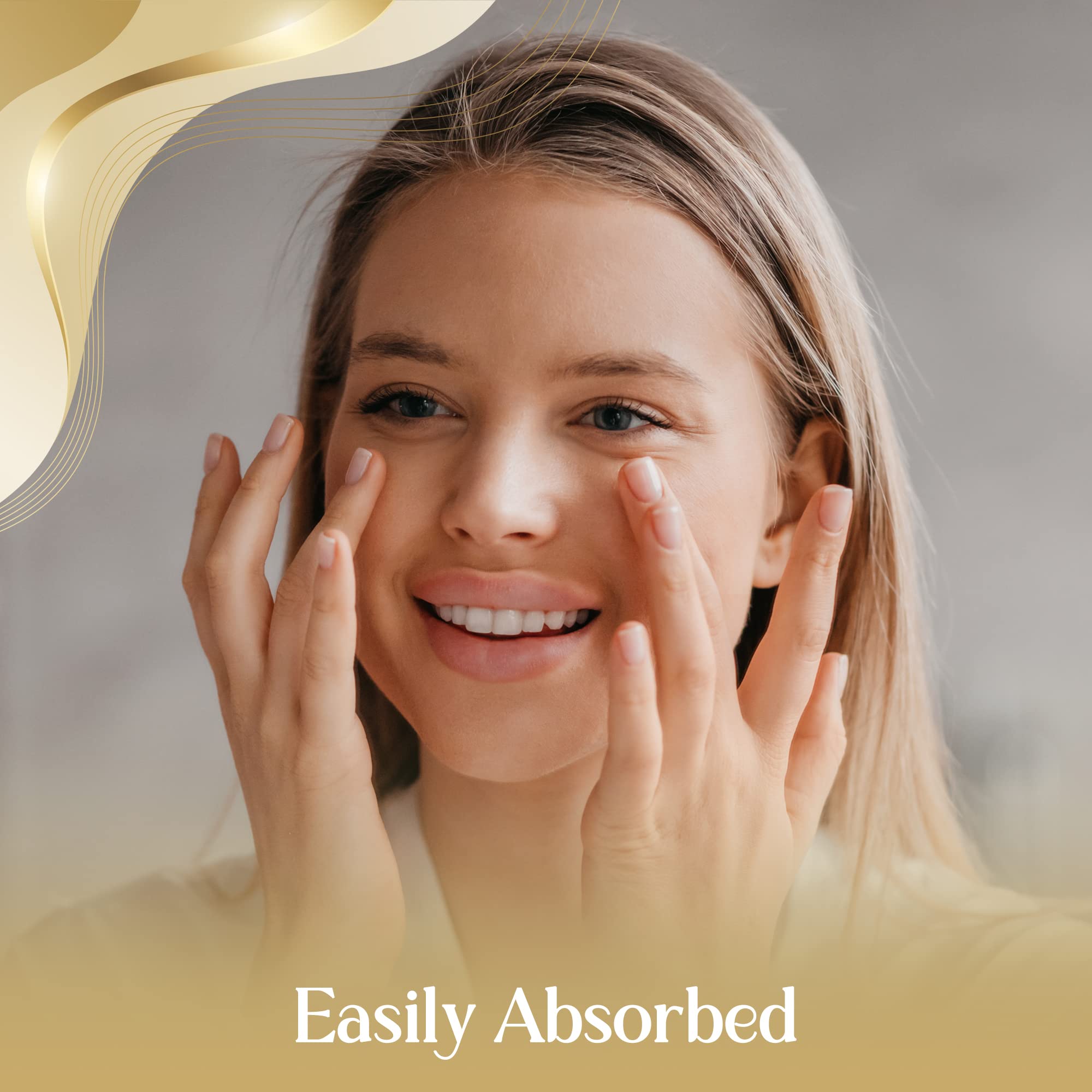 Pump dispenser of Orogold 24K Intensive Eye Serum for precise use.