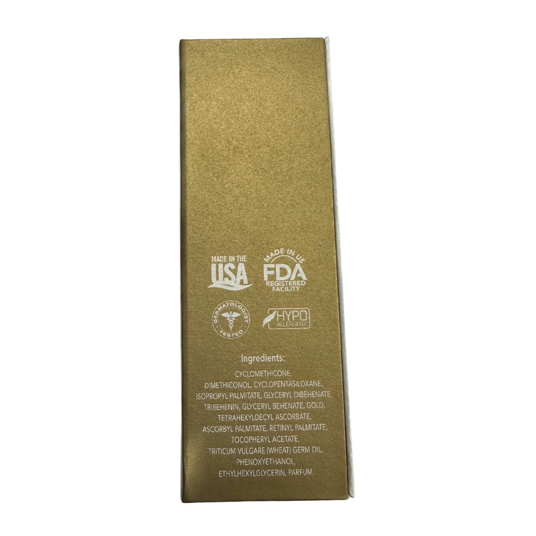 Orogold 24K Vitamin C Serum application on clean skin demonstrates easy absorption