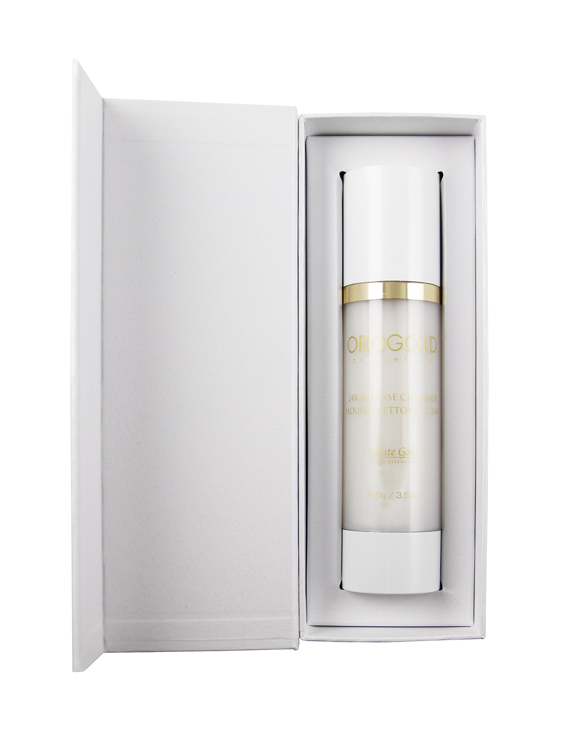 Elegant award-worthy packaging perfect for daily anti-aging cleanses.