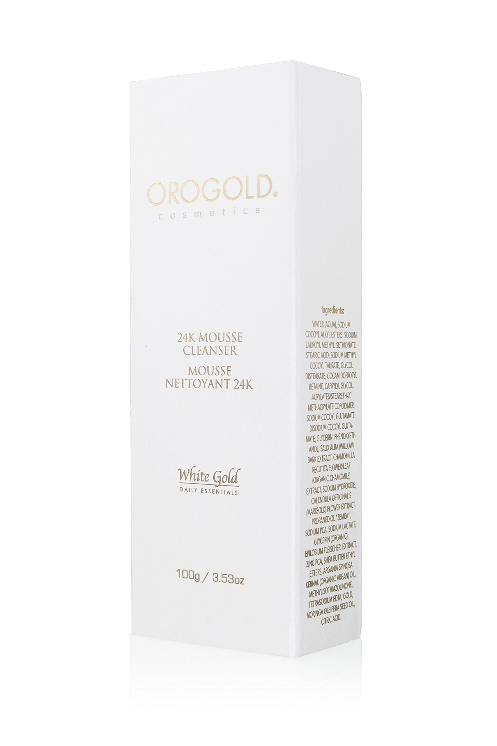 Luxurious texture with subtle gold accents in product shot.