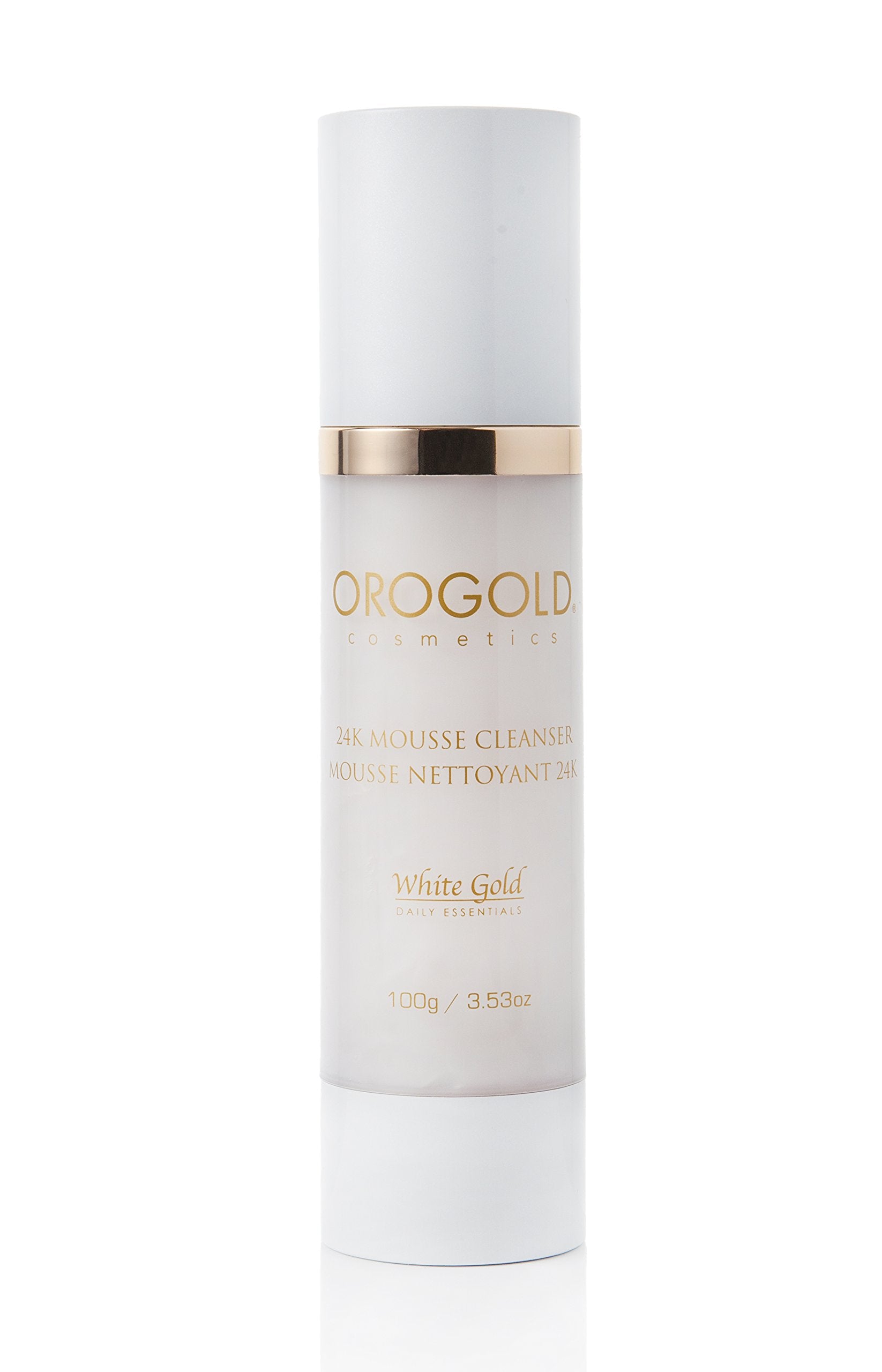 Minimalist bottle design ideal for travel and vanity.