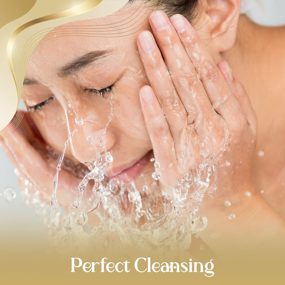 OROGOLD cleanser packaging highlights luxury design and premium skincare.