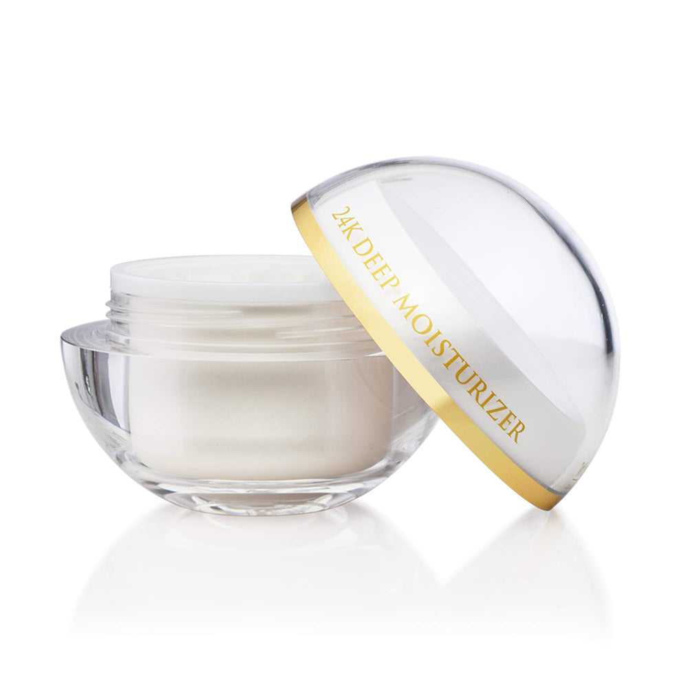 Orogold White Gold Day Moisturizer calming chamomile aroma and texture