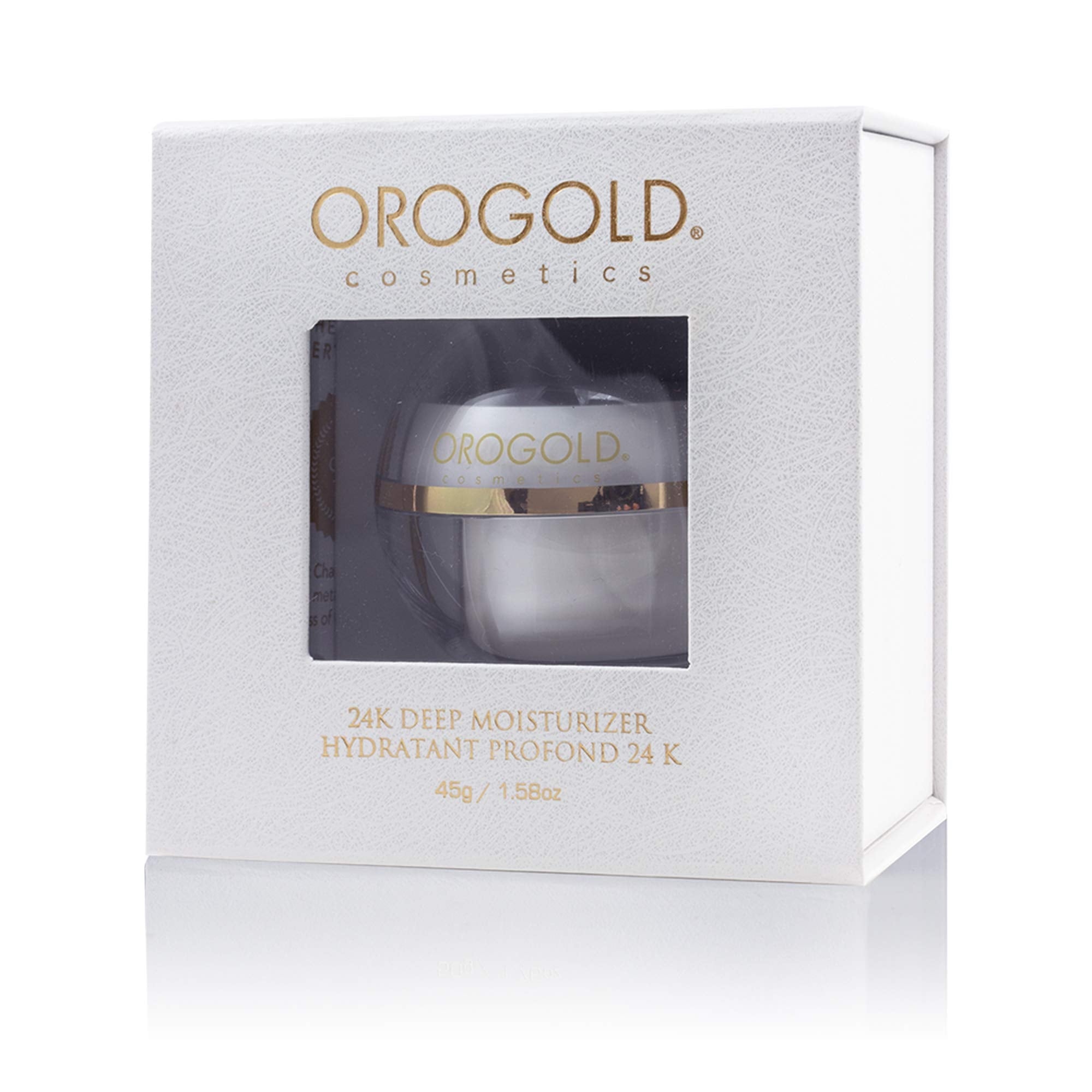 Orogold White Gold Day Moisturizer Vitamin C and E support resilience