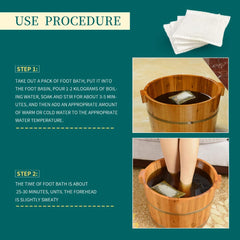 Orretter 30-bags foot bath packets enable an easy daily wellness ritual.
