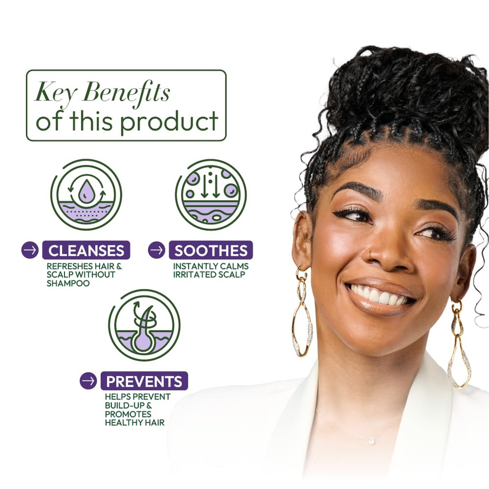 ORS Braidzone dry shampoo for braids and locs care.