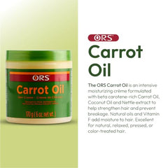 Applied to hair lengths, ORS Cream distributes evenly for nourishment.