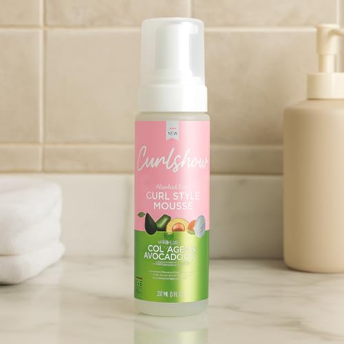 ORS Curlshow frizz-control formula smoothing curls without crunch