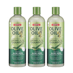 ORS Olive Oil Deep Cleansing Shampoo bottle highlights nourishing base for natural and relaxed hair.