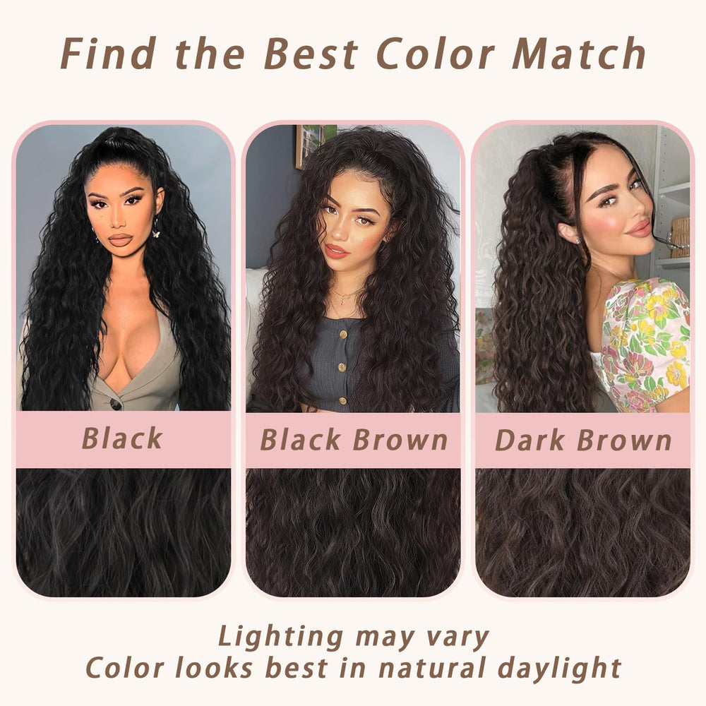 ORSUNCER easy clip-in setup for fast transitions between looks