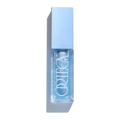 Ortega Beauty Blu Nectar Lip Oil wand application for smooth, glossy lips.