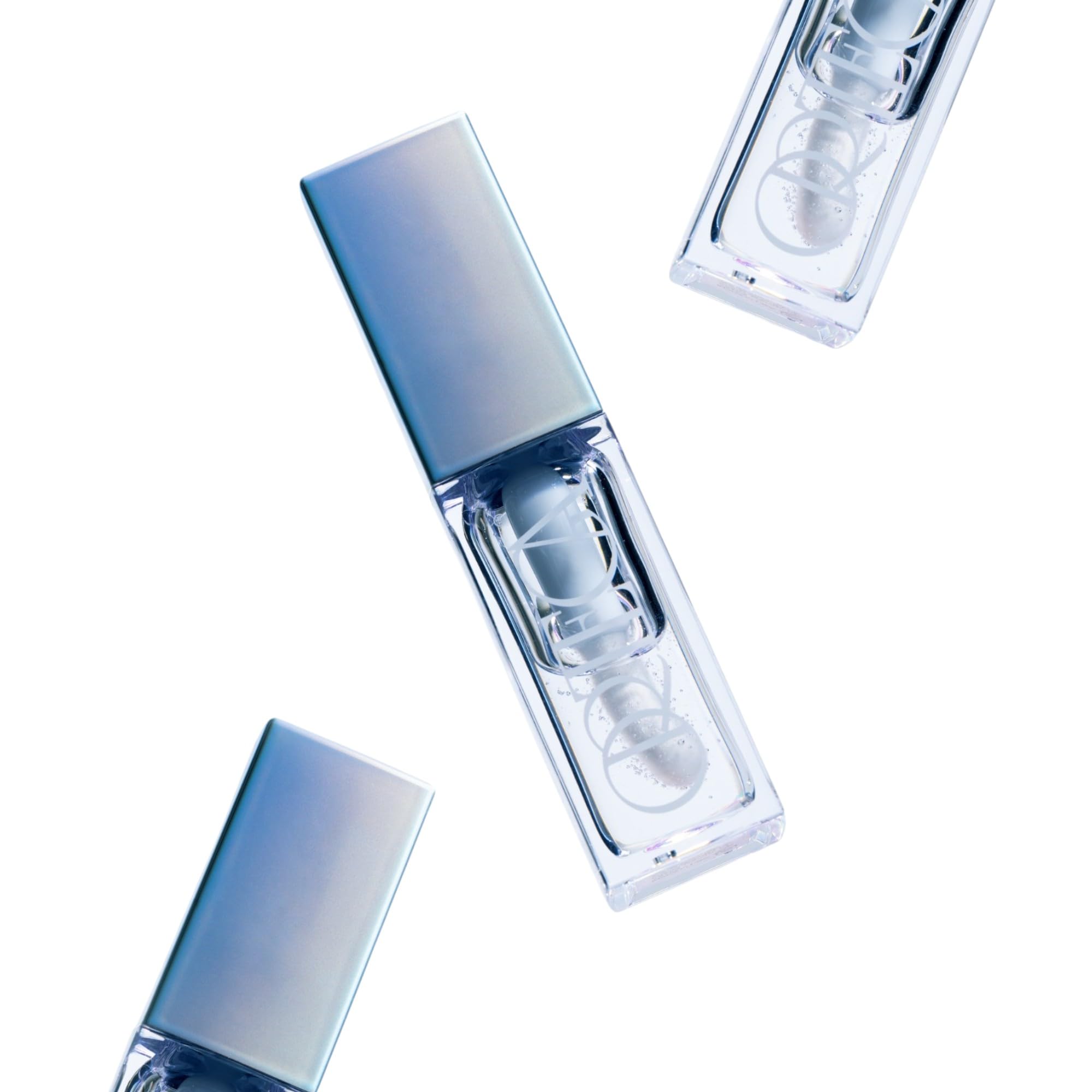 Ortega Beauty Hyper Gloss swatch showing translucent shine
