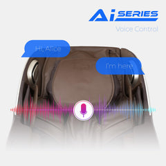 Osaki Titan Quantum chair arm massage panel demonstrates targeted tension relief