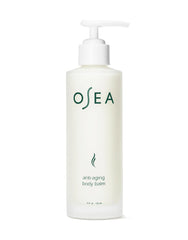 OSEA Anti-Aging Body Balm bottle with pump for easy hydration.