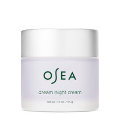 OSEA Dream Night Cream bottle for deep overnight hydration.