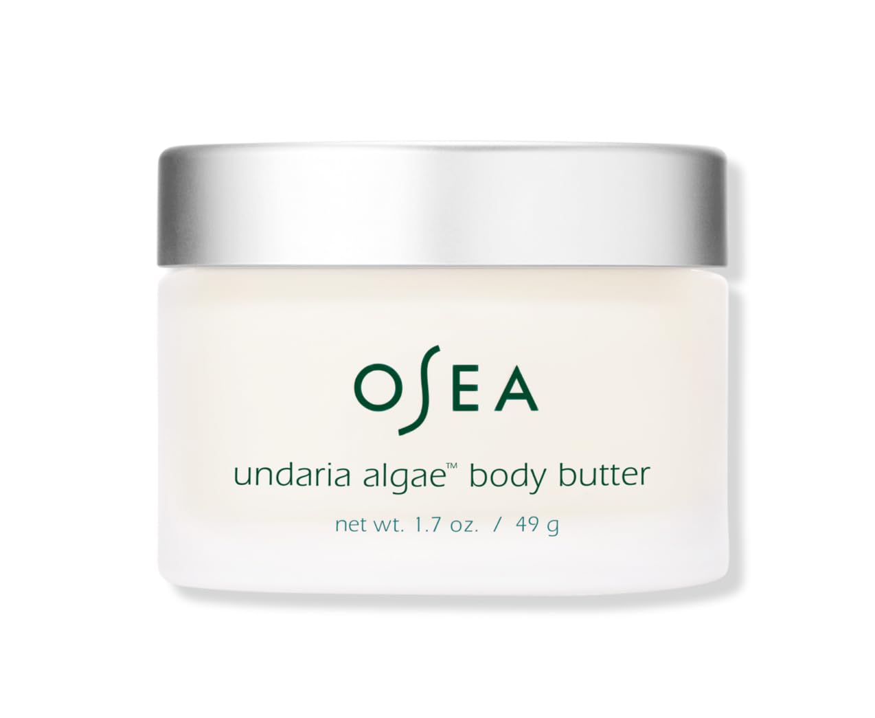 OSEA Undaria Algae Body Butter Travel Size bottle showing compact on-the-go packaging for hydration