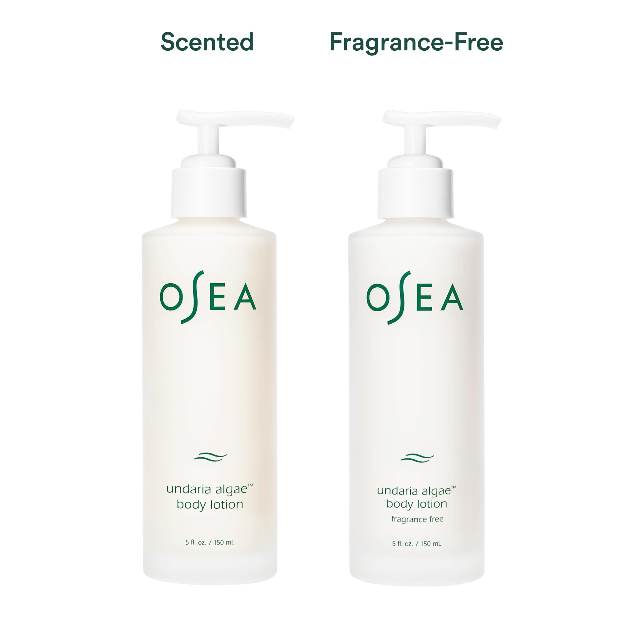 OSEA Undaria texture close-up showing creamy fragrance-free moisturizing feel