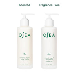 OSEA Undaria texture close-up showing creamy fragrance-free moisturizing feel