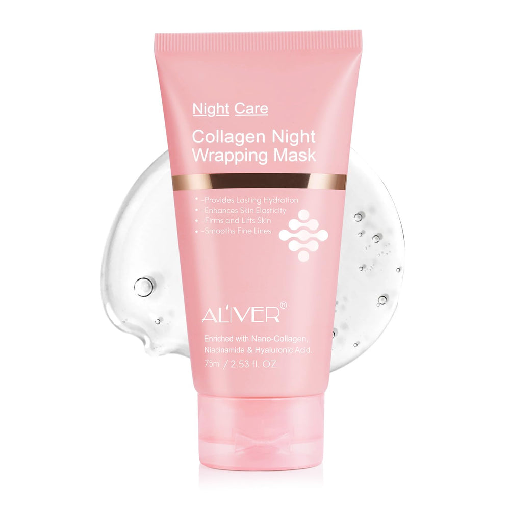 O.SECRET Collagen Night Wrapping Mask jar ready for overnight care and hydration