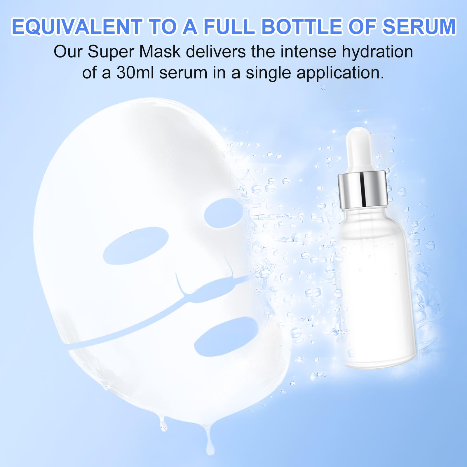O.SECERT deep hydration hydrogel formula for plump, hydrated skin