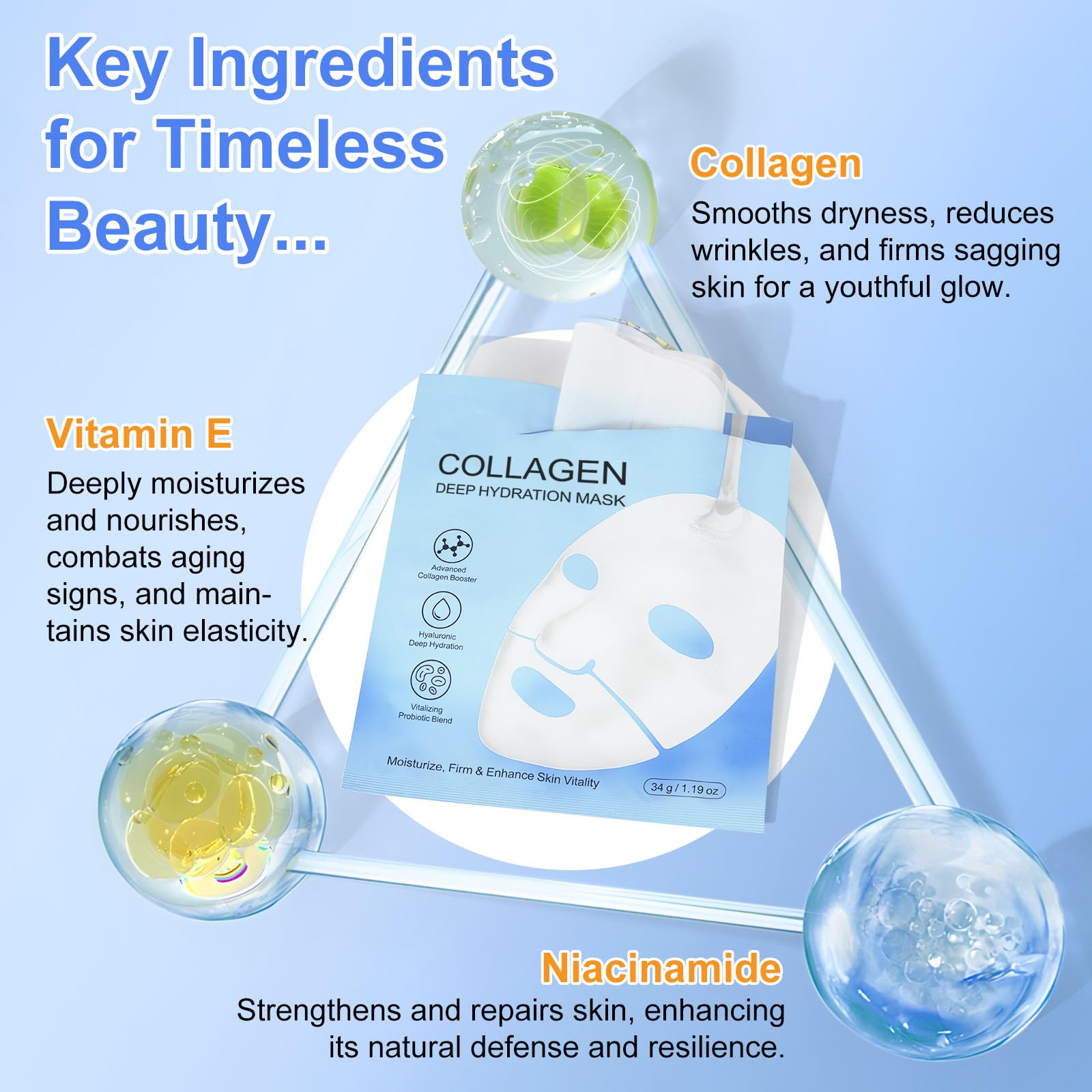 O.SECERT night lifting mask improving skin elasticity while you sleep