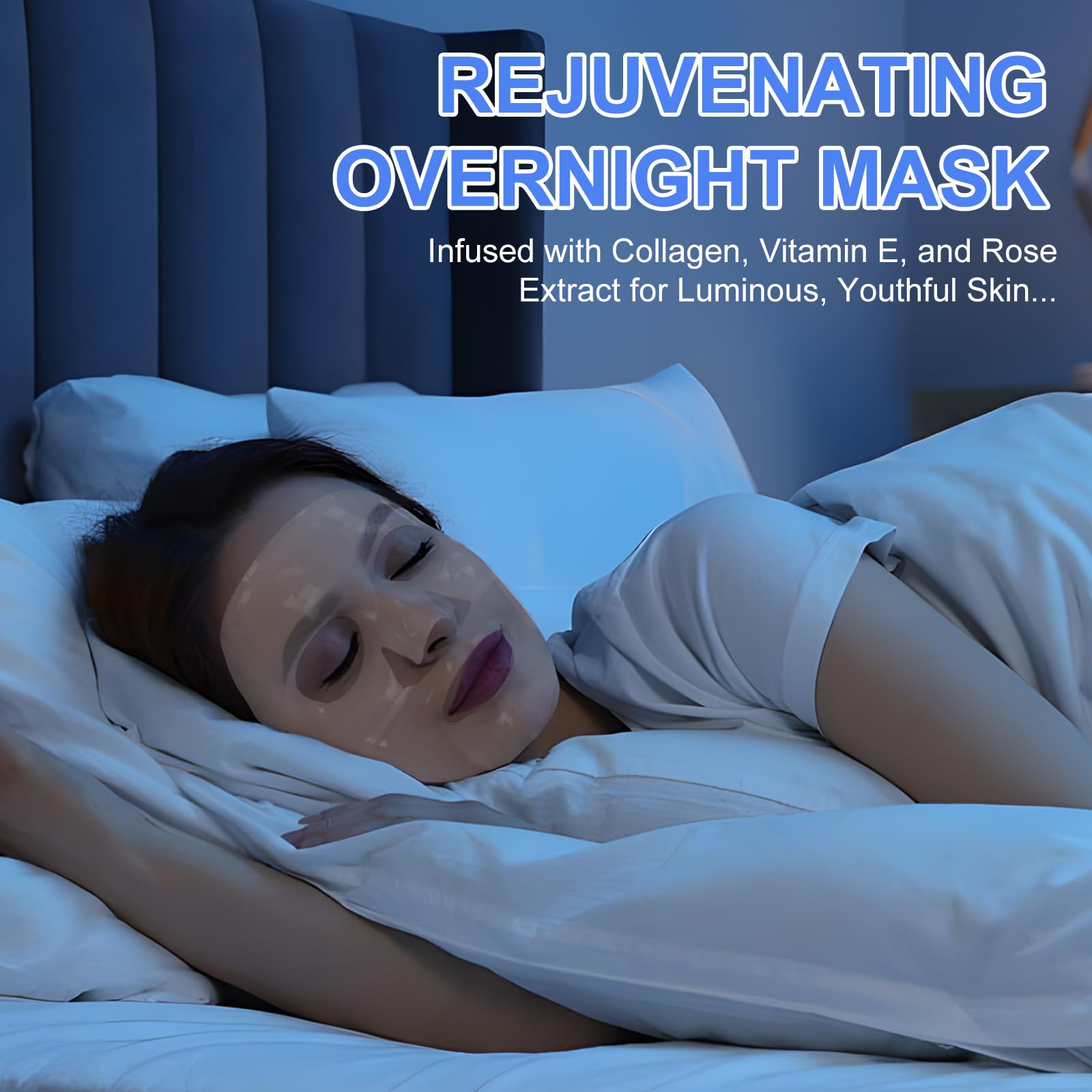 O.SECERT travel-friendly night mask for home or on-the-go use