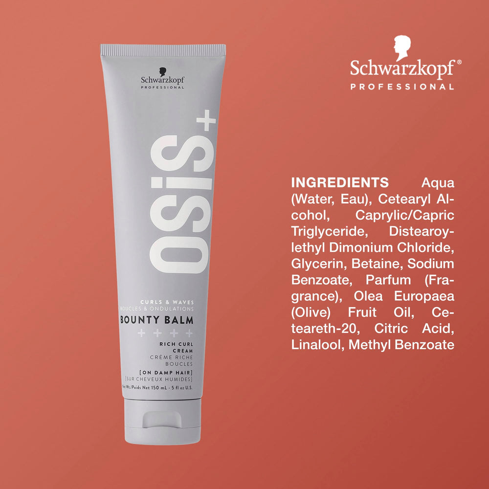 Curl definition after applying OSiS+ Bounty Balm on waves and curls