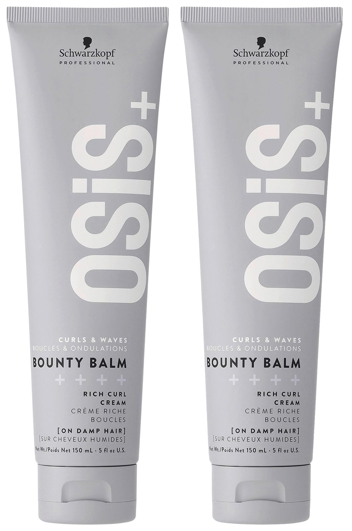 OSiS+ Bounty Balm rich cream tube showing creamy texture for defined curls