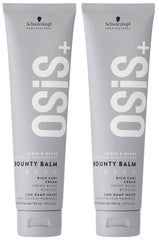 OSiS+ Bounty Balm rich cream tube showing creamy texture for defined curls