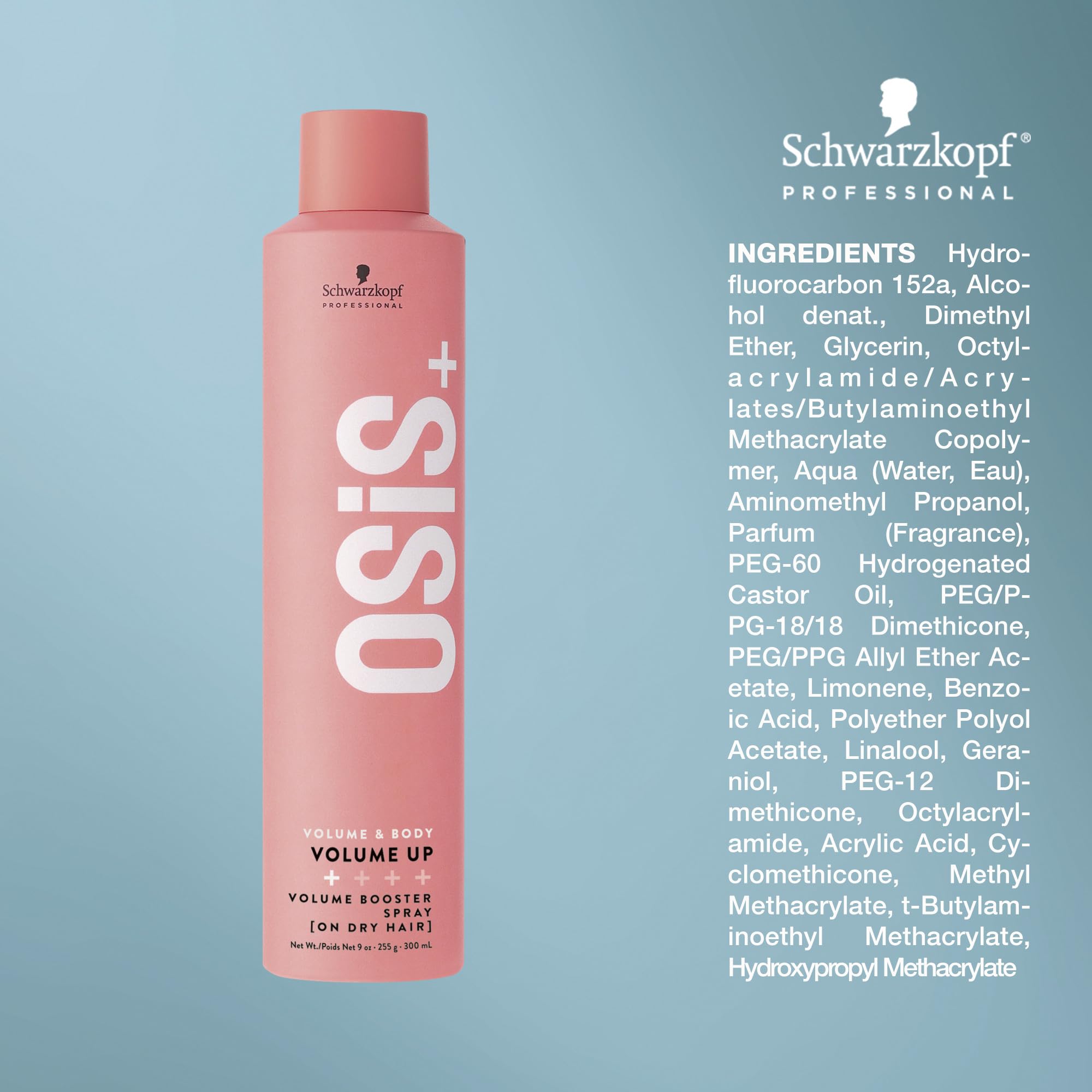 OSiS+ Volume Up demonstrates textured volume for natural lived-in styling