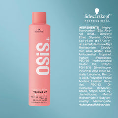 OSiS+ Volume Up demonstrates textured volume for natural lived-in styling