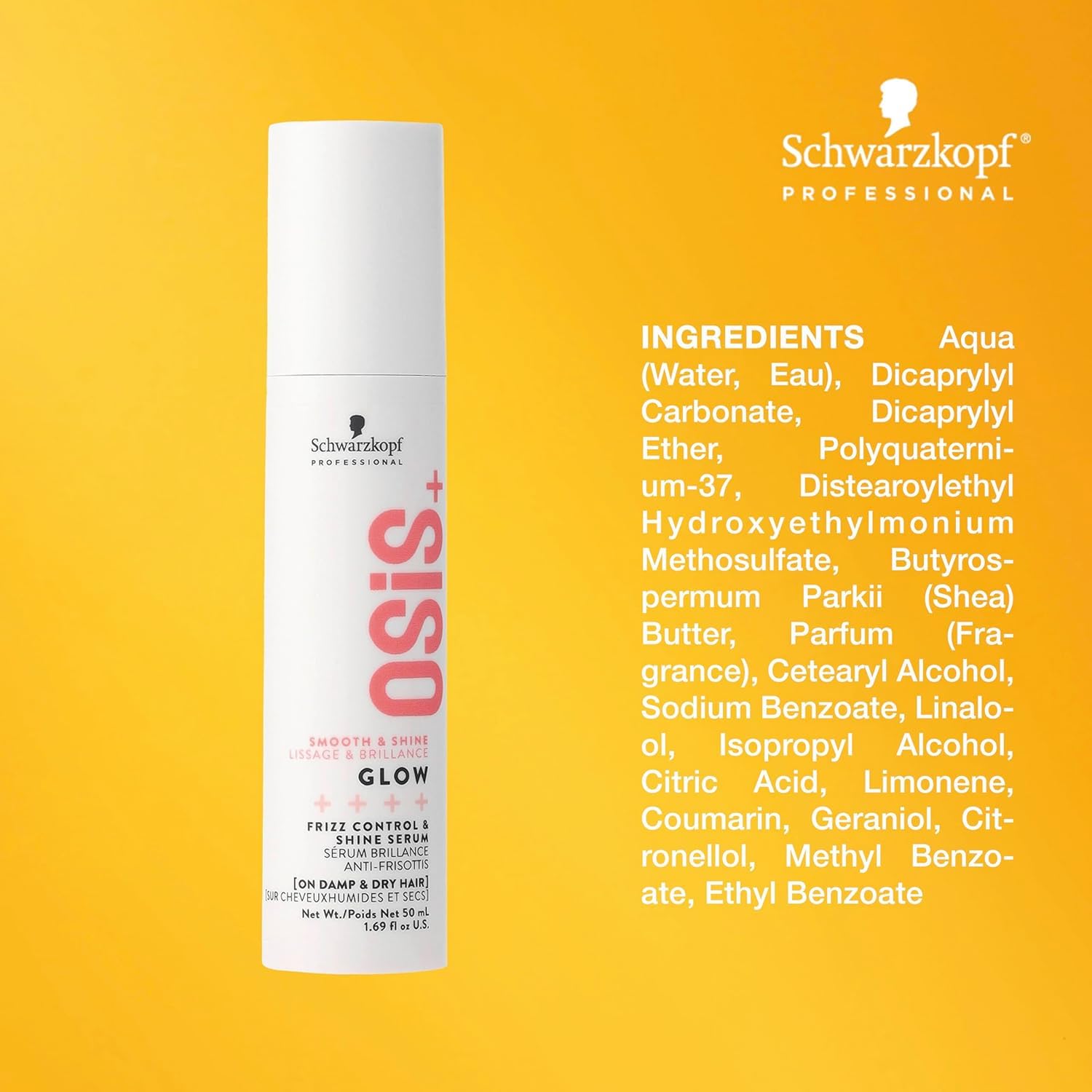 OSiS+ Glow serum dispensing pump for easy measured use