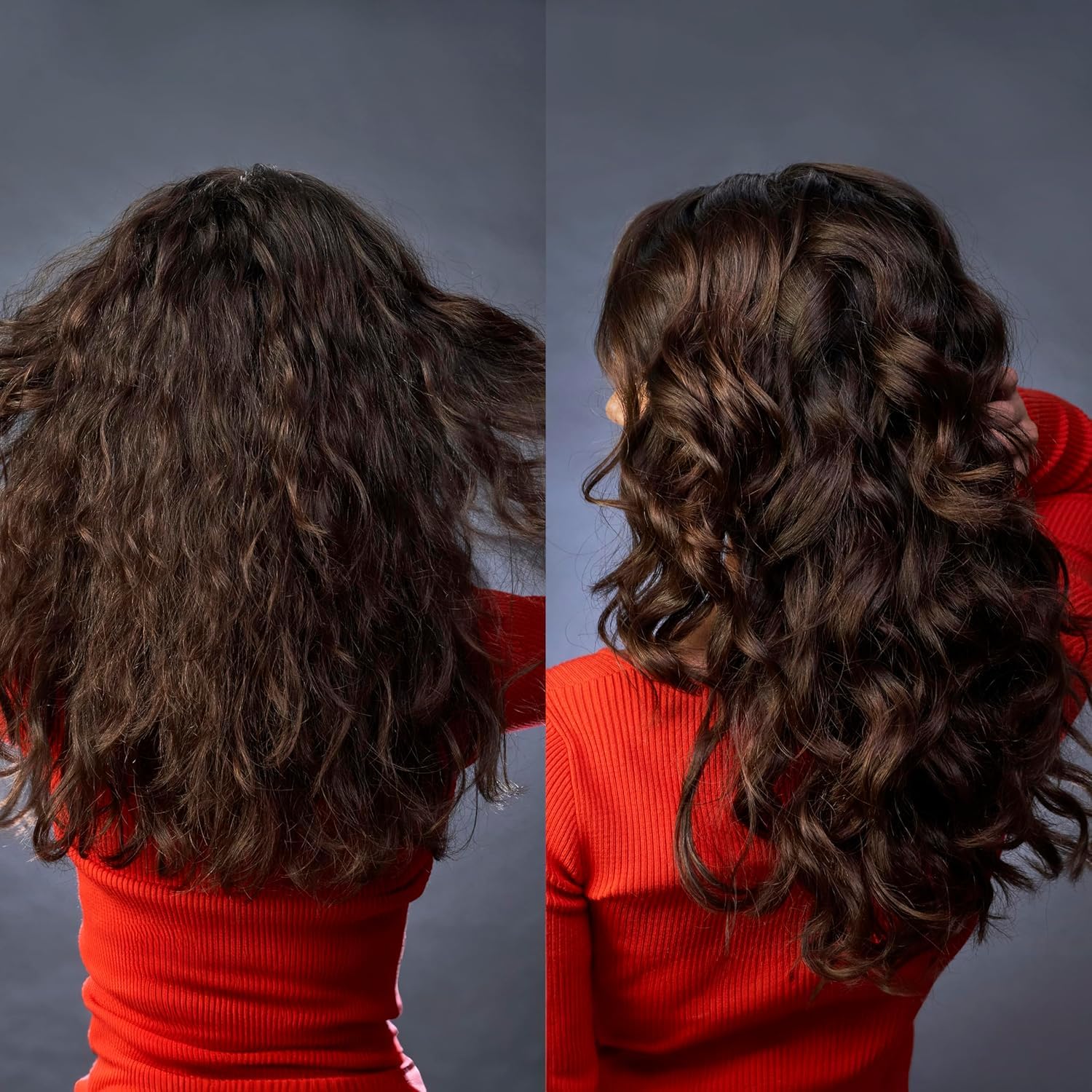 OSiS+ Glow applied on damp hair to reduce frizz and protect from humidity