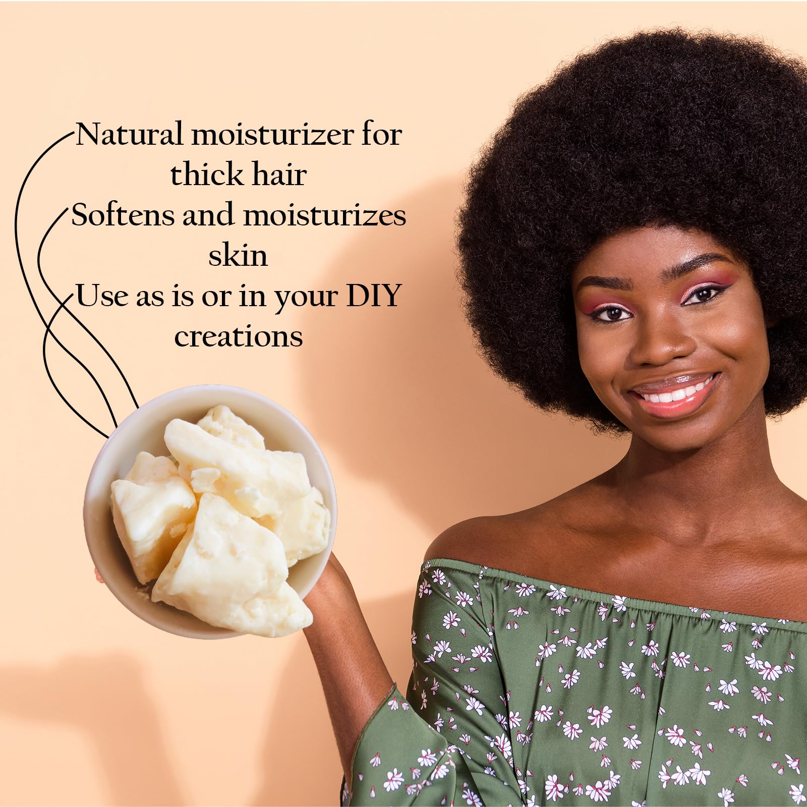 Oslove Mango Butter creamy texture blends smoothly into whipped body butters.