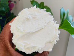 Oslove Organics mango butter premium label for clean DIY projects