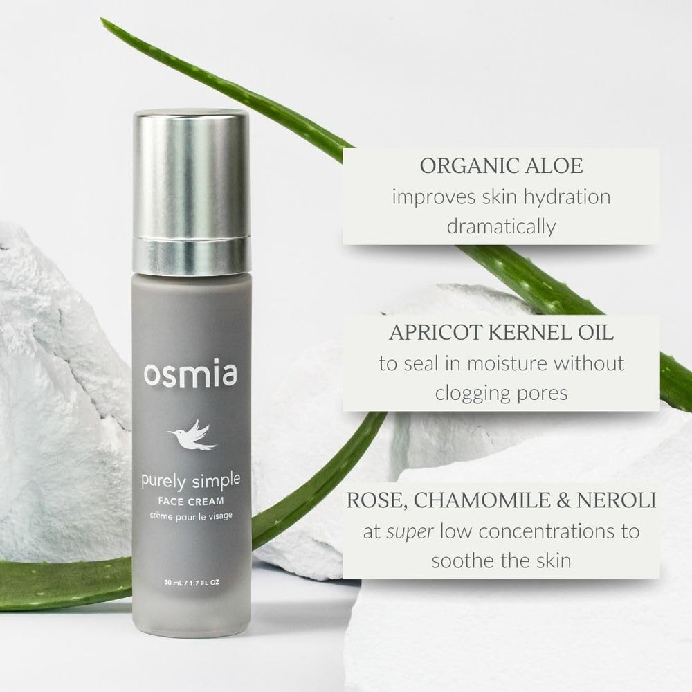 Osmia vitamin E apricot kernel oil swatch indicating nourishing care